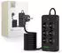 Tech-Protect Steckdosenleiste PC6X6 Power Strip (12x USB-A USB-C 2 m)