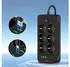 Tech-Protect Steckdosenleiste PC6X6 Power Strip (12x USB-A USB-C 2 m)