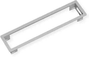 Bachmann Power Frame Einbaurahmen 4-fach Wei&szlig;aluminium RAL9006 (317.006)