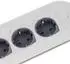 ChiliTec Tisch-Steckdosenleiste 4-fach USB-A/C Einzelschaltung 1,5m Kabel