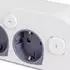 ChiliTec Tisch-Steckdosenleiste 4-fach USB-A/C Einzelschaltung 1,5m Kabel