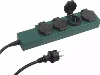 Meister Steckdosenleiste 4-fach 1,4m Kabel IP44 Au&szlig;enbereich (7430910)