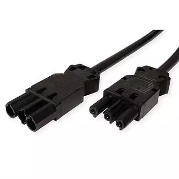 Bachmann Verl&auml;ngerungskabel GST18i3 halogenfrei 3G1,5mm&sup2; 2m schwarz (375.082)