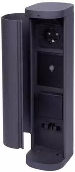 Novatool Gartensteckdose 2-fach Funk SMART WiFi IP44 Anthrazit (200383)