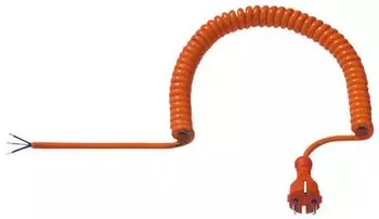 Bachmann Spiralleitung H07BQ-F 3G1,5 0,5-2,5m orange IP20 (665.870)