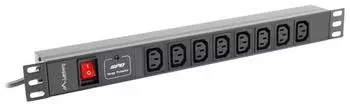 Lanberg PDU Rack 1U 16A 8x IEC C13 (IN-ACT-LIPLAERAK0015)