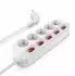Bearware Steckdosenleiste 5-fach 3680W IP20 mit Schalter (4061474008301)