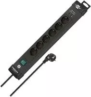 Brennenstuhl Steckdosenleiste "H05VV-F 3G1,5, 3 m" (Ein- / Ausschalter 