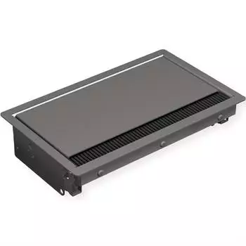 Bachmann CONI Einbaurahmen kurz, 3-fach, anthrazit (338.0204)