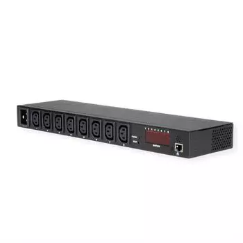 Value IP-Steckdosenleiste 8-fach, 19"-Rackmount, 8x IEC320 C13 (19.99.3420)