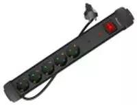 Lanberg SP1-05F-0150-BK, 1.50m Lanberg Steckdosenleiste Schwarz 5...