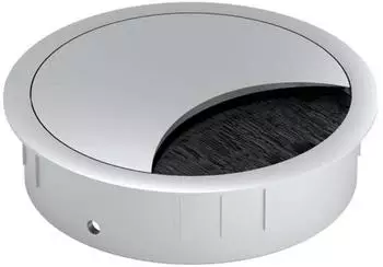 Bachmann LOOP ROUND Kabeldurchf&uuml;hrung rund D80mm wei&szlig;aluminium (930.300)