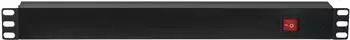 Showtec 19" 1U Main Power Strip 8, 8 Anschlüsse (91230)