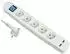 Maxtrack NV58-3WL 5-fach Steckdosenleiste 2x USB, 3m (NV58-3WL)