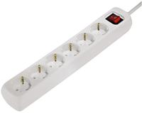 Hama Distribution Panel 6-Way with Switch/Children Protection