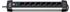 Brennenstuhl Premium-Alu-Line (1391000018) - 8-fach, aluminium/ schwarz