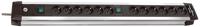 Steckdosenleiste Premium Alu Line 16 A 230 V Steckd.12 3m H05vv-f 3x1,5 Mm2