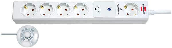 Brennenstuhl Eco-Line Comfort Switch Plus CSP 14, 5-fach, weiß (1159800515)