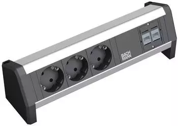 Bachmann DESK 3-fach Schutzkontakt GST18 (339.1004)