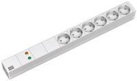 Bachmann 333.402, Bachmann Steckdosenleiste (Rack - einbauf&auml;hig) -