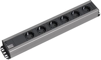 Bachmann Steckdosenleiste 6-fach, schwarz (300.000)