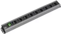 Bachmann 300.004, Bachmann Handwerkerleiste 300.004 | Steckdosenleiste 9-fach Schuko
