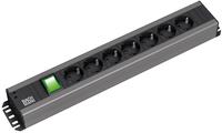 Bachmann 300.007, Bachmann 300.007 Steckdosenleiste mit Schalter Aluminium,...