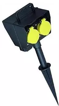Bachmann Gartensteckdose 2-fach (394.180) Bachmann Gartensteckdose 2-fach (394.180)