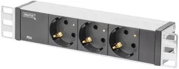 Digitus Steckdosenleiste 3-fach, schwarz DN-95411