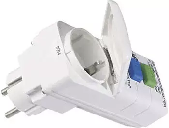 Bachmann PRCD Adapter Fehlerstromschutzstecker mit Klappdeckel