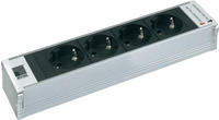 Rittal 7856100, Rittal Steckdosenmodul DK 7856.100 | 4-fach Schuko Einsteckmodul 