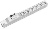 Bachmann 333.411, Bachmann Steckdosenleiste (Rack - einbauf&auml;hig) - Eingabe, Eingang
