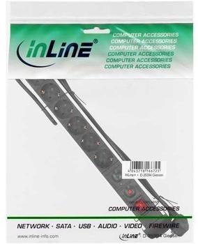InLine Steckdosenleiste 6-fach, schwarz 16436A