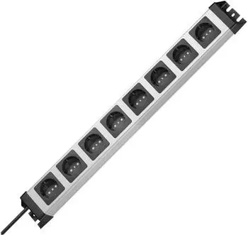 Kopp POWERversal 226920014 - 8-fach, grau/schwarz