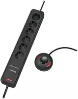 1159450616 Steckdosenleiste Mit Schalter 6fach Schwarz 1 St. - Brennenstuhl