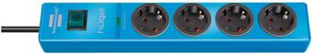 Brennenstuhl Überspannungsschutz-Steckdosenleiste 4-fach, blau (1150610384)