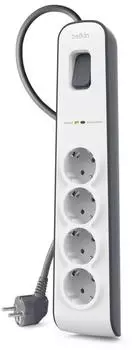 Belkin Steckdosenleiste 4-fach wei&szlig; (BSV400VF2M)