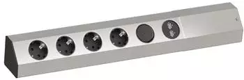 Bachmann 923.008 - 4-fach, edelstahl