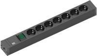 Bachmann 420.0014, Bachmann Steckdosenleiste 420.0014 | 7-fach Schuko mit Schalter 