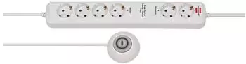 Brennenstuhl Eco-Line 6-fach weiß 1159560216