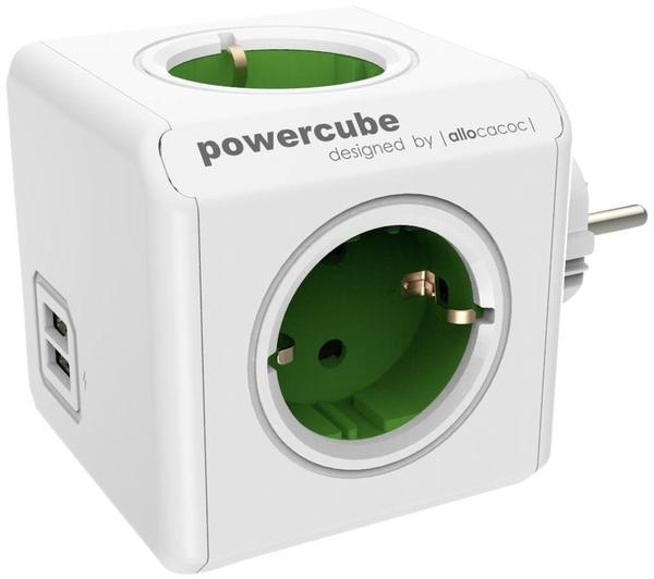Allocacoc PowerCube Original USB grün