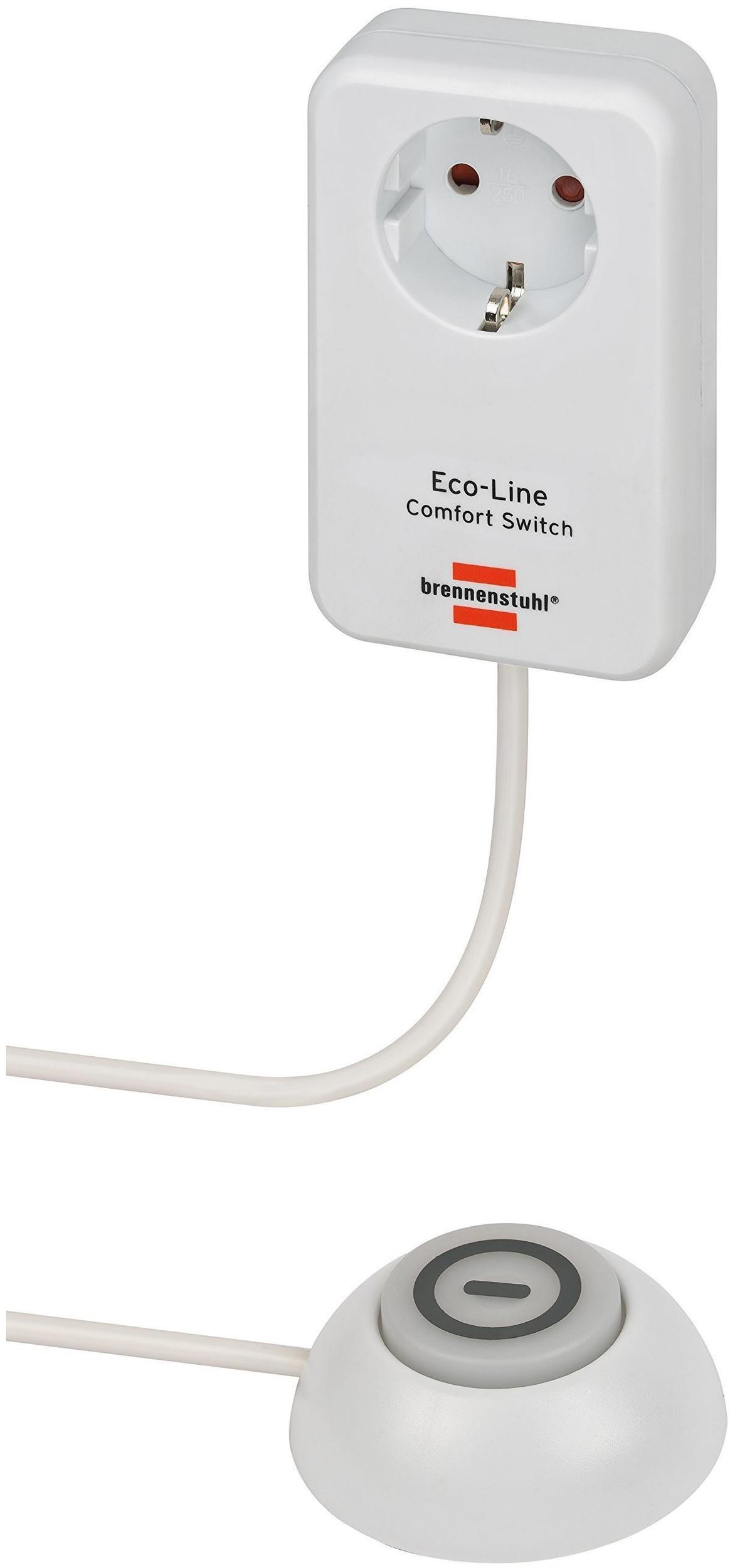Brennenstuhl Eco-Line Comfort Switch 1-fach weiß (1508220) Test TOP  Angebote ab 9,96 € (Dezember 2023)