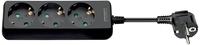 AC power strip - 1.5m - Schwarz