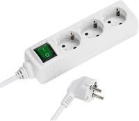 3-Power socket grounded with on/off switch 1.4m