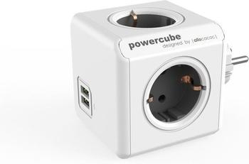 Allocacoc PowerCube DuoUSB Original grau