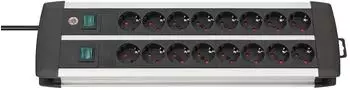 Brennenstuhl Premium-Duo-ALU-Line H05Vv-F3G1,5