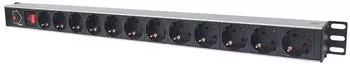 Intellinet 12-fach schwarz 19" (714044)