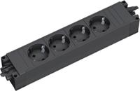 Bachmann 336.626, Bachmann STEP BASE - Steckdosenleiste - Wechselstrom 250 V - 3680