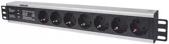 Intellinet 7-fach schwarz 19" (714006)