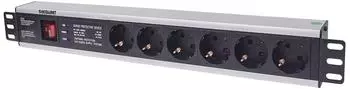Intellinet 6-fach schwarz 19" (713962)